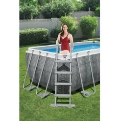 Piscina Bestway Power Steel Rettangolare Rattan 412x201x122 Cm 10 Piscina Bestway Power Steel Rettangolare Rattan 412x201x122 Cm -Bestway Italia 96925782 4
