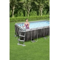 Piscina Bestway Power Steel Fuori Terra Rettangolare 404x201x100 Cm -Bestway Italia 96925795 4