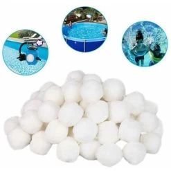 Sfere Filtranti, Sfere Filtranti Per Piscina 700 G, Sfere Filtranti Sostituiscono 25 Kg Di Sabbia Filtrante, Accessori Per Sistemi Di Filtraggio, Per Pulizia Piscina, Pompa Filtrante