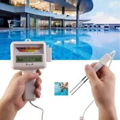 Misuratore Di PH Del Tester Di Cloro, Monitor Di Analisi Della Qualità Dell'acqua Digitale 2 In 1 Per Piscina, Spa, Acqua Potabile -Bestway Italia 97875428 5