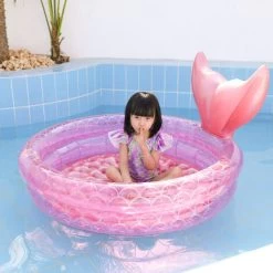 Piscina Gonfiabile Per Bambini Sirena Rosa 150 Cm 9 Piscina Gonfiabile Per Bambini Sirena Rosa 150 Cm -Bestway Italia 97887140 3