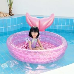 Piscina Gonfiabile Per Bambini Sirena Rosa 150 Cm 11 Piscina Gonfiabile Per Bambini Sirena Rosa 150 Cm -Bestway Italia 97887140 5