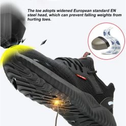 Scarpe Antinfortunistiche Con Punta In Acciaio Scarpe Antinfortunistiche Per Uomo Scarpe Da Lavoro Da Donna Scarpe Da Lavoro Leggere E Traspiranti Scarpe Da Costruzione E Industriali Nere 41 11 Scarpe Antinfortunistiche Con Punta In Acciaio Scarpe Antinfortunistiche Per Uomo Scarpe Da Lavoro Da Donna Scarpe Da Lavoro Leggere E Traspiranti Scarpe Da Costruzione E Industriali Nere 41 -Bestway Italia 97904214 5