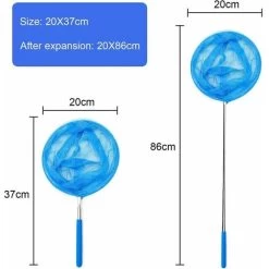 Guadino Per Piscina Con Manico Telescopico A Maglia Fine Per La Pulizia Di Piscine, Spa, Laghetti, Fontane 8 Guadino Per Piscina Con Manico Telescopico A Maglia Fine Per La Pulizia Di Piscine, Spa, Laghetti, Fontane -Bestway Italia 98124160 2