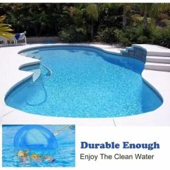 Guadino Per Piscina Con Manico Telescopico A Maglia Fine Per La Pulizia Di Piscine, Spa, Laghetti, Fontane 10 Guadino Per Piscina Con Manico Telescopico A Maglia Fine Per La Pulizia Di Piscine, Spa, Laghetti, Fontane -Bestway Italia 98124160 4