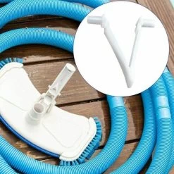 Pool V Clip Piscina Farfalla Clip Spazzola Spa Skimmer Rete Per Asta Di Fissaggio Spazzola Per Scopa A Foglia Rete Per Skimmer Bianco 10 Pezzi -Bestway Italia 98129196 2