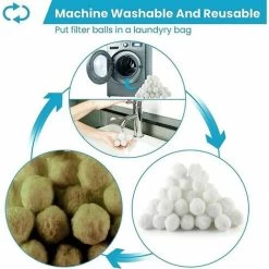 Palle Filtro 1300g, Alternativa Per Filtro A Sabbia 46Kg, Filtro A Sabbia Sabbia, Filtro In Fibra Multimediale Per Piscina, Adatto Per Vari Sistemi Di Filtraggio -Bestway Italia 98231833 3