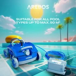 AREBOS Robot Piscina Runner Piscina Aspiratore Piscina Pulitore Piscina -Bestway Italia 98542120 5