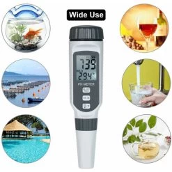 Tester Di Qualità Dell'acqua PH Professionale Misuratore Di PH Portatile Ad Alta Precisione Per Acquario -Bestway Italia 98708282 5