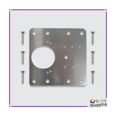 4 Pz Piastra Riparatrice Inox Per Riparare Cerniere Ante Dei Mobili Armadi Cucin 5 4 Pz Piastra Riparatrice Inox Per Riparare Cerniere Ante Dei Mobili Armadi Cucin - immagine 3