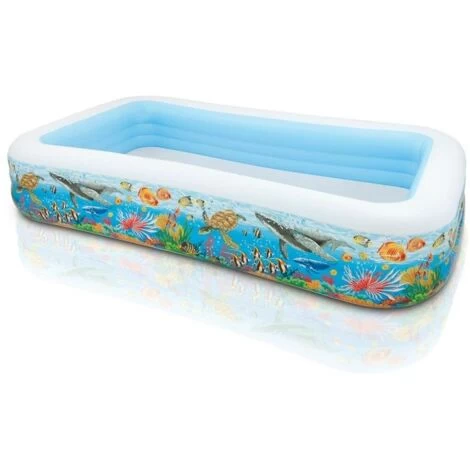 Intex 58485 Piscina Family Pesci 3 Anelli 305cm Rettangolare 3 Intex 58485 Piscina Family Pesci 3 Anelli 305cm Rettangolare