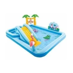 Intex Playcenter Jungle Piscina Gonfiabile Per Bambini Avventure Nella Giungla 257X216X84