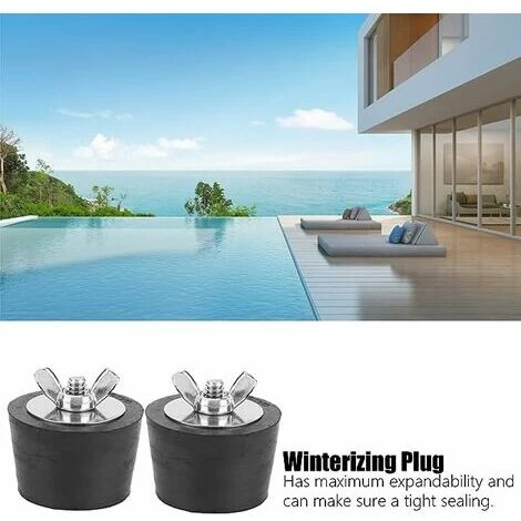 2 Pezzi Tappi Per L'Inverno Della Piscina, Tappo In Gel Di Espansione In Gomma 38mm/1,5 Pollici Per La Manutenzione Dei Raccordi Per Tubi Della Spa Della Piscina Invernale , 5 2 Pezzi Tappi Per L'Inverno Della Piscina, Tappo In Gel Di Espansione In Gomma 38mm/1,5 Pollici Per La Manutenzione Dei Raccordi Per Tubi Della Spa Della Piscina Invernale , - immagine 3