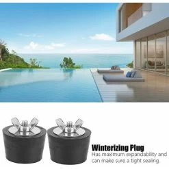 Tappi Per L'inverno Della Piscina Da 2 Pezzi, Tappo In Gel Di Espansione In Gomma Da 38 Mm / 1,5 Pollici Per La Manutenzione Dei Raccordi Per Tubi Della Spa Della Piscina Invernale 9 Tappi Per L'inverno Della Piscina Da 2 Pezzi, Tappo In Gel Di Espansione In Gomma Da 38 Mm / 1,5 Pollici Per La Manutenzione Dei Raccordi Per Tubi Della Spa Della Piscina Invernale -Bestway Italia 99782208 3