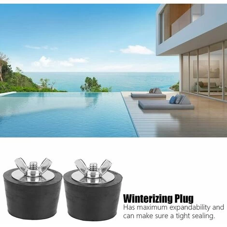 Tappi Per L'inverno Della Piscina Da 2 Pezzi, Tappo In Gel Di Espansione In Gomma Da 38 Mm / 1,5 Pollici Per La Manutenzione Dei Raccordi Per Tubi Della Spa Della Piscina Invernale 5 Tappi Per L'inverno Della Piscina Da 2 Pezzi, Tappo In Gel Di Espansione In Gomma Da 38 Mm / 1,5 Pollici Per La Manutenzione Dei Raccordi Per Tubi Della Spa Della Piscina Invernale - immagine 3